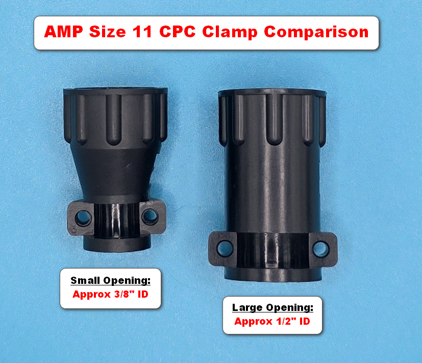 silkpin　6箱 AMP 1-206062-6 | Size 11 CPC Cable Clamp, Small Opening